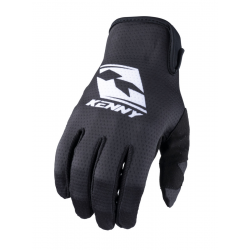 Kenny Racing, rukavice MX/MTB Race, Black, barva černá/bílá, velikost XS