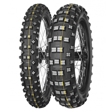 Mitas, pneu 120/90-18 TERRA FORCE-EF SUPER 65R TT, zadní, (žlutý pruh) DOT 06/2024