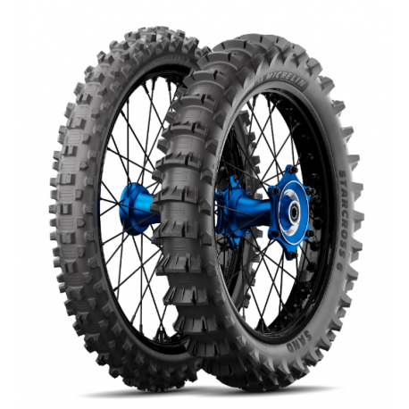 Michelin, pneu 110/90-19 STARCROSS 6 SAND 62M NHS TT M/C, zadní, DOT 24/2024