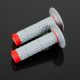 Renthal, gripy MX Comfort Grips, SOFT/FIRM, červená barva,