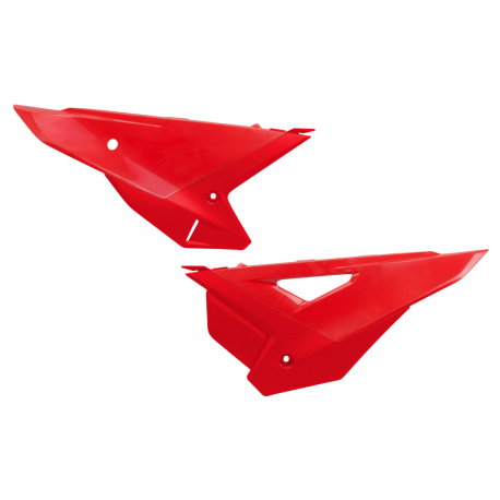 UFO, podsedlové tabulky, KOMPLET CRF 250R / 450R '25, červená barva,