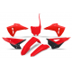 UFO, sada plastů, Honda CRF 250R / 450R '25, barva OEM (červená / černá)