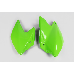UFO, podsedlové tabulky, Kawasaki KLX 450R '07-'25, zelená barva