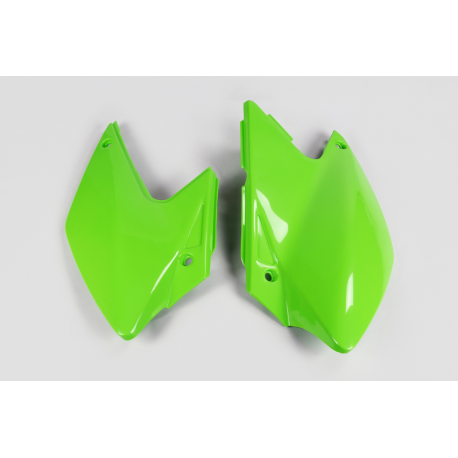 UFO, podsedlové tabulky, Kawasaki KLX 450R '07-'25, zelená barva
