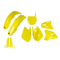 UFO, sada plastů Full Kit, Suzuki RM 125 / 250 '01-'22 žlutá barva