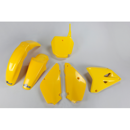 UFO, sada plastů, Suzuki RM 85 '00-'24 žlutá barva