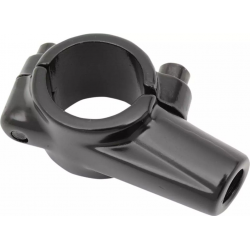 EMGO 2025/02 UCHWYT LUSTERKA Z OBEJMĄ NA KIEROWNICĘ 22MM (7/8") KOLOR CZARNY (WZÓR YAMAHA)