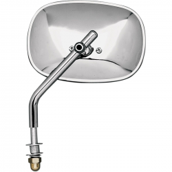 EMGO 2025/02 LUSTERKO HARLEY-DAVIDSON PRAWE / LEWE (128MM X 86MM) CHROMOWANE