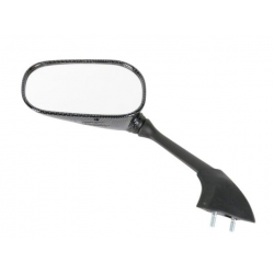 EMGO 2025/02 LUSTERKO YAMAHA YZF R1 '07-'08 LEWE (OEM: 4C8-26280-00-00) CARBON (WZÓR ORYGINAŁU) (HOMOLOGACJA)