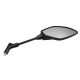 EMGO 2025/02 LUSTERKO YAMAHA MT-07 TRACER '16-'17 PRAWE (OEM: 5D7-F6290-10) KOLOR CZARNY (WZÓR ORYGINAŁU) (HOMOLOGACJA)