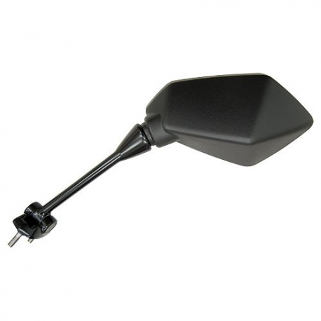 EMGO 2025/02 LUSTERKO KAWASAKI EX 650 NINJA '09-'11 LEWE (OEM: 56001-0142) KOLOR CZARNY (WZÓR ORYGINAŁU)