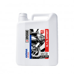 IPONE KATANA OFF ROAD 10W50 OLEJ SILNIKOWY 100% SYNTETYK 5L (ESTER, MA2) - PROMOCJA 4+1 (AKC) (4)ZASTĘPUJE 800017