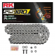 RK ŁAŃCUCH NAPĘDOWY 525KRO-124 (O-RING) ZAKUWKA (CLF) W ZESTAWIE KOLOR STANDARD (POJEMNOŚĆ: DO 800 CCM) (38,3 KN)