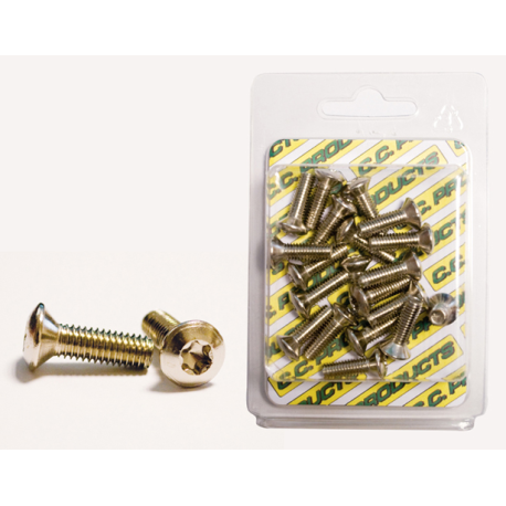 CC ŚRUBY TARCZY HAMULCOWEJ STOŻKOWE M6/18MM (20SZT.) TORX T-30 10