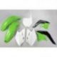 UFO, sada plastů, Kawasaki KXF 450 '06 barva OEM (zelená/bílá) (KA205E999)