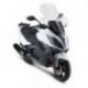 Kappa, plexištít, Kymco Xciting 300i-500i R (09-14) 85.5 x 66 cm, čirý
