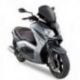 Kappa, plexištít, Yamaha X-MAX 125-250 (10-13) 37 X 43 cm, černý