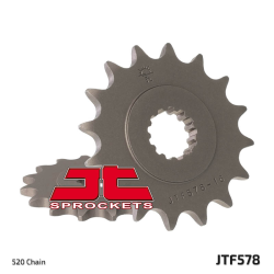 JT ZĘBATKA PRZEDNIA 585 15 KAWASAKI ZX-6R/RR '07-17