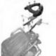 Kappa, nosič centrálního kufru, Yamaha XT 1200Z/ZE SUPER TENERE (10-15) (s plotnou Monokey)
