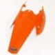 UFO, zadní blatník, KTM SX '03-'06, EXC '03-'07, blatník s tabulkami, oranžová barva