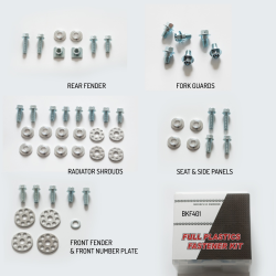 ACCEL KOMPLET ŚRUB DO PLASTIKÓW SUZUKI RMZ 250 '10-'14