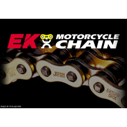 EK ŁAŃCUCH EK520DEX 120 OGNIW QX-RING ENDURO ULTRALIGHT KOLOR NATURAL (DO 500 CCM) (37