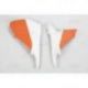 UFO, kryty airboxu, KTM SX '13-'16, SXF '13-'15 OEM BARVA (ORANŽOVÁ/BÍLÁ)