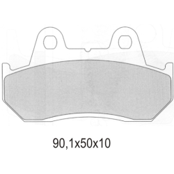 GALFER KLOCKI HAMULCOWE KH69 PÓŁMETALICZNE (OFERTA SPECJALNA) WYCOFANE Z OFERTY