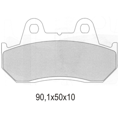 GALFER KLOCKI HAMULCOWE KH69 PÓŁMETALICZNE (OFERTA SPECJALNA) WYCOFANE Z OFERTY