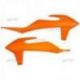 UFO, kryty chladičů, KTM SX/SXF '19-22, EXC/EXC-F 20-23, oranžová barva