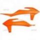 UFO, kryty chladičů, KTM SX/SXF '19-22, EXC/EXC-F 20-23, oranžová barva FLUO