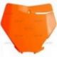 UFO, přední číslová tabulka, KTM SX/SXF '19-'20 oranžová barva