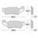 Moto-Master, brzdové desky KH185 / KH389 Sinter Metal Racing: 12 (SinterPRO SERIES Racing GP) Honda: CR 125-250-500, CRF 450,