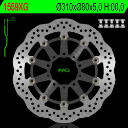 NG TARCZA HAMULCOWA PRZÓD KAWASAKI Z 1000 ABS 15-17