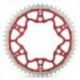 Moto-Master, rozeta DUAL RING (ocelová / duralová) 289 50 (28950), červená barva, Honda CR/CRF '83-'20, Beta RR '13-'20, (J