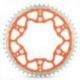 Moto-Master, rozeta DUAL RING (ocelová / duralová) 899 49 (89949), oranžová barva, KTM/Husqvarna/Husaberg (JTA897.49) (řetěz 520