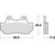 TRW Lucas, brzdové desky KH69/3 Sinter Street Honda CBR 600 / XL 600 V 87-90, CX 650 / TURBO 83-85, CB 750 / CB 900 BOLDOR 81-