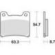 TRW Lucas, brzdové desky KH88 Sinter Street Yamaha TZR 125 88-00, FZR 600 89-95, YZF 600 96-02, FZ 750 85-94, XV 750 89-92, YZ