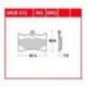 TRW Lucas, brzdové desky KH126 Organic, Aprilia AF 125 89-92, RS 125 95-06, GILERA NORDWEST 600 91-93, MOTO GUZZI QUOTA 1000 89
