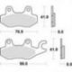 TRW Lucas, brzdové desky KH165 Sinter Offroad, Honda NSR 50 93-96, CB 125F 14-16, Kawasaki EX 250 07-17, KLF 300 89-07, Suzuki