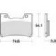 TRW Lucas, brzdové desky KH160 Organic, Yamaha FZR 600 90-95, TDM 850 96-01, FZR 1000 89-90, V-MAX 1200 96-02, přední