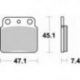 TRW Lucas, brzdové desky KH137 Sinter Offroad, Kawasaki KFX 400 03-06, Suzuki LT 250 87-90, LTZ 400 03-06, LTZ 450 06-12, LT 50
