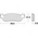 TRW Lucas, brzdové desky KH275 Sinter Street Yamaha TW 125 99-08 TW 200 91-15 R6 99-02, přední/zadní