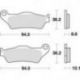 TRW Lucas, brzdové desky KH363 Sinter Street BMW R1100GS/R/RT/S 99-05 R1150GS/ADV/R/RS/RT 99-06 K1200GT/R/S 05-09 R1200C 98-05