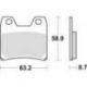 TRW Lucas, brzdové desky KH348 Sinter Street Yamaha FZS 1000 FAZER 01-05, XJR 1300 02-16, zadní