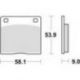 TRW Lucas, brzdové desky KH36 Organic, Kawasaki Z 1000 / Z1 77-81, ZG 1300 84-89, Suzuki GS 550 79-82, GS 750 77-79, GSX 750 80