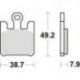 TRW Lucas, brzdové desky KH369 Sinter Street Kawasaki ZX6RR 03-06, ZX6R 636 03-06, přední