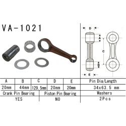 VESRAH KORBOWÓD HONDA TRX500 FE/FM/TM '05-'11 (FOURTRAX
