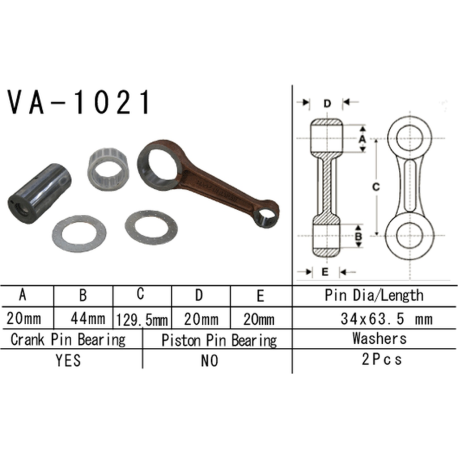 VESRAH KORBOWÓD HONDA TRX500 FE/FM/TM '05-'11 (FOURTRAX
