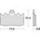 TRW Lucas, brzdové desky KH335 Sinter Street BMW R 1100 S 01-05, R 1150 GS / ADV / R / RT 01-06, K 1200 GT / RS 01-08, K 1200